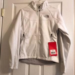 White north face small jacket